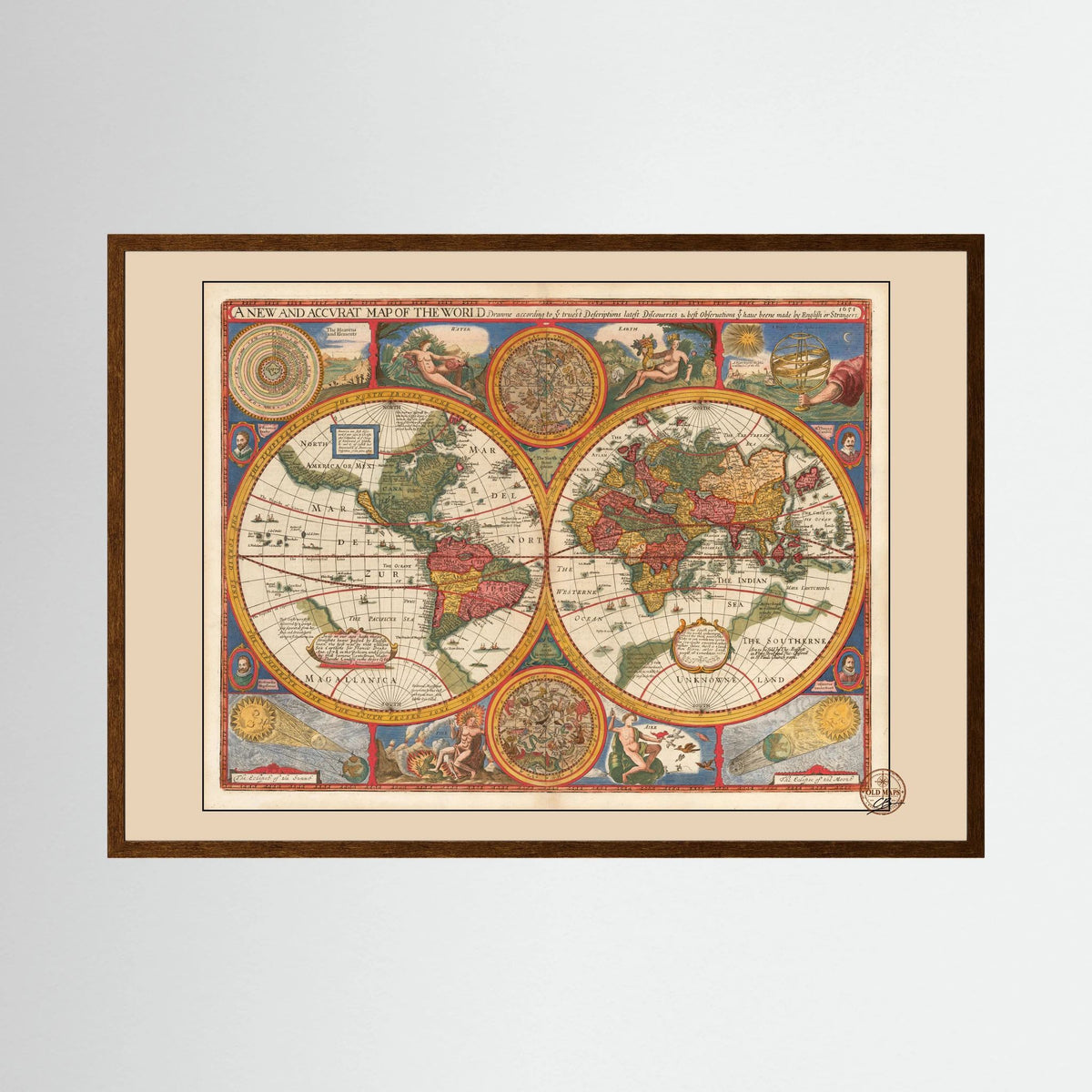 World Map, John Speed (1627)