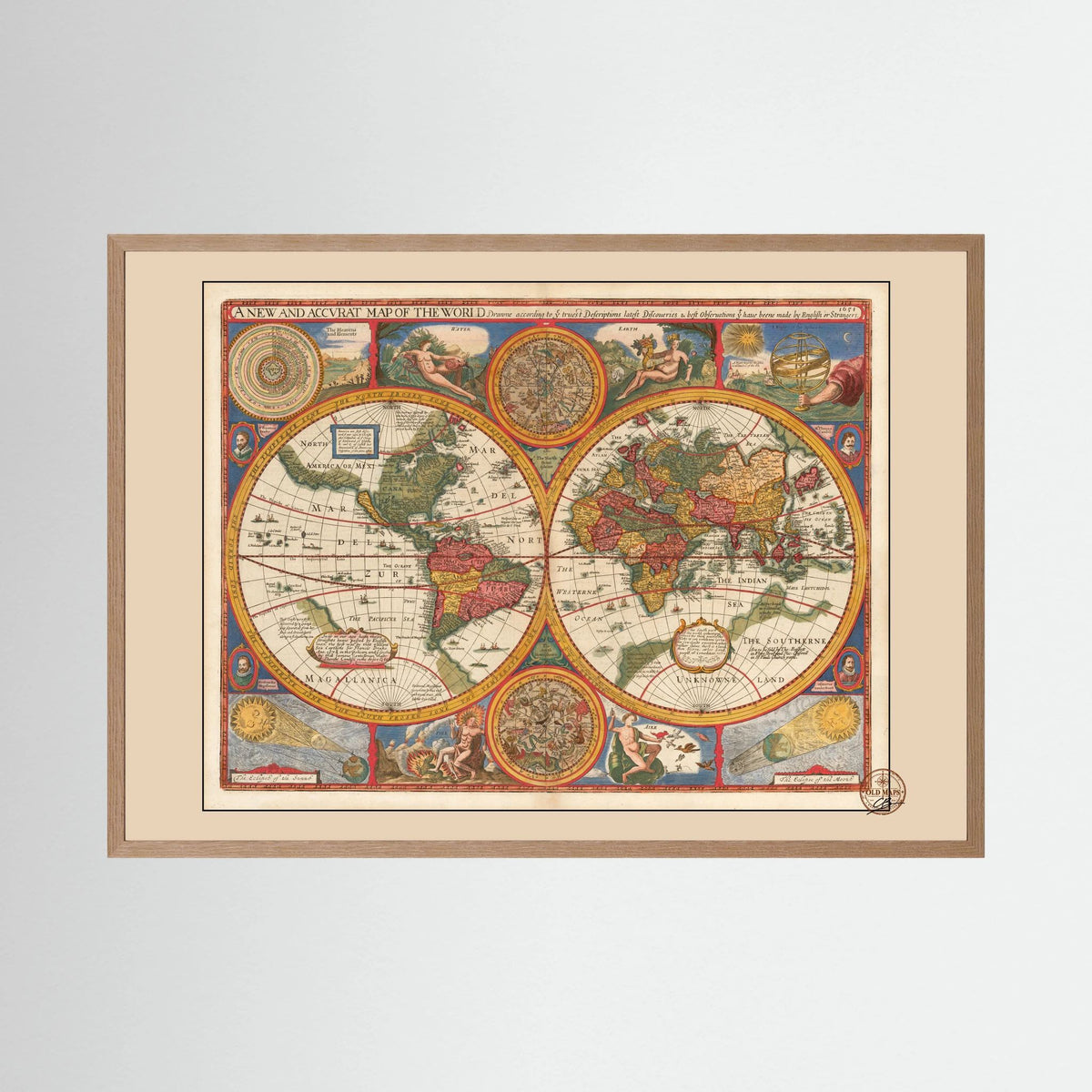 World Map, John Speed (1627)